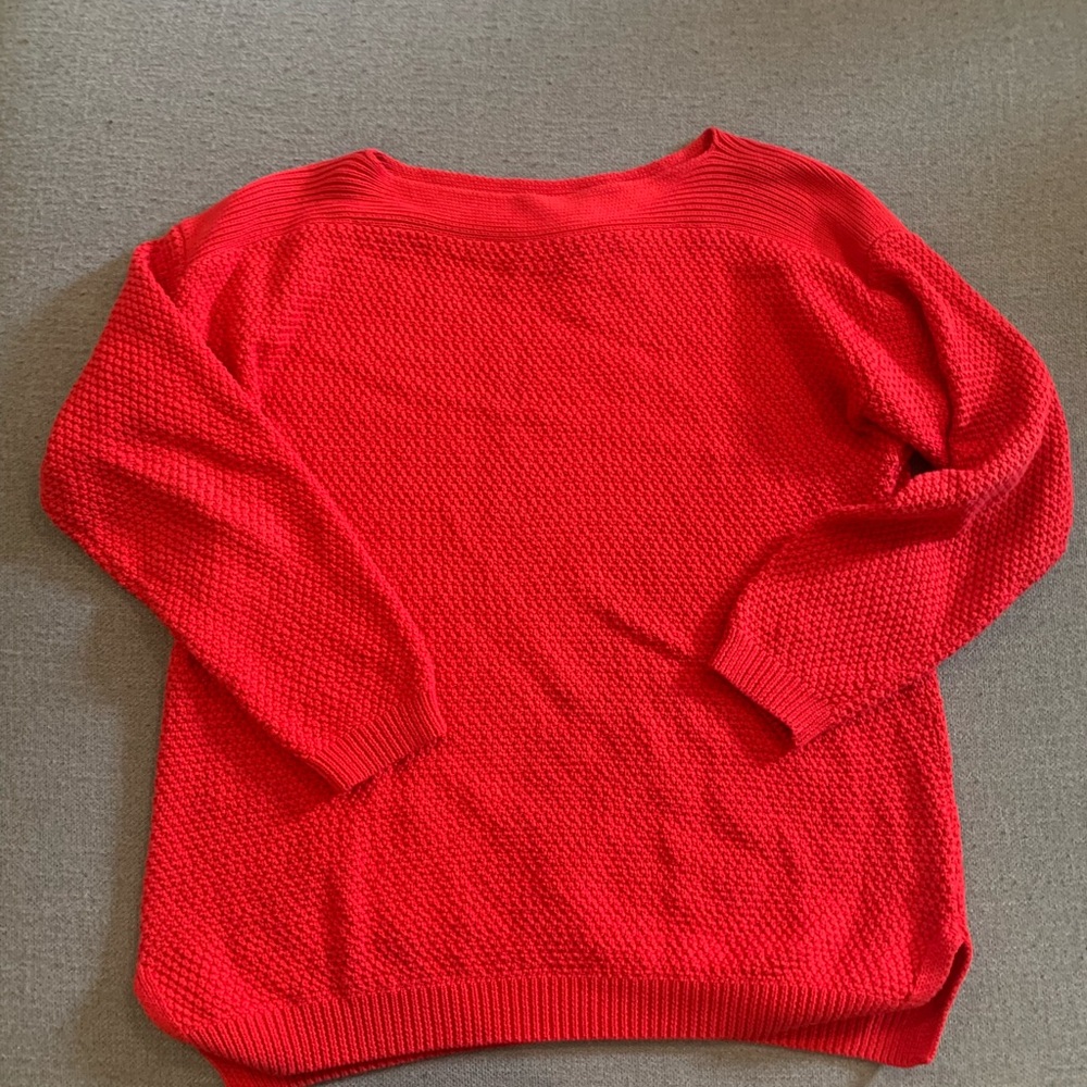 Ralph Lauren Vibrant Red Crew Neck Sweater